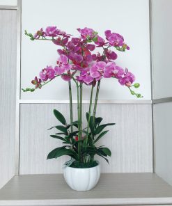 Artificial Orchid Pot AF02