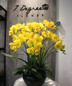 Artificial Orchid Pot AF03