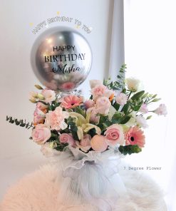 Lace Flower Box Balloon