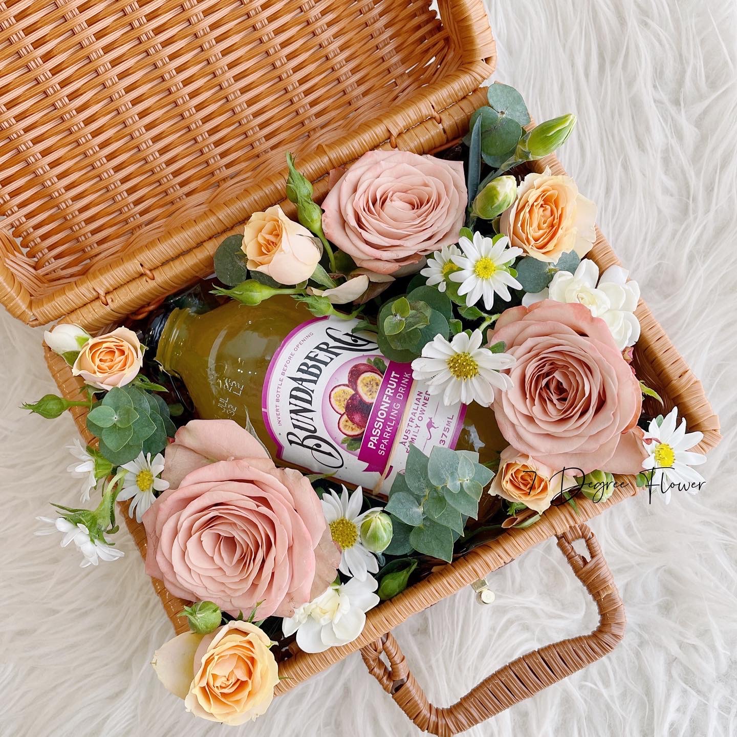 Sparkling Drink Carry Basket